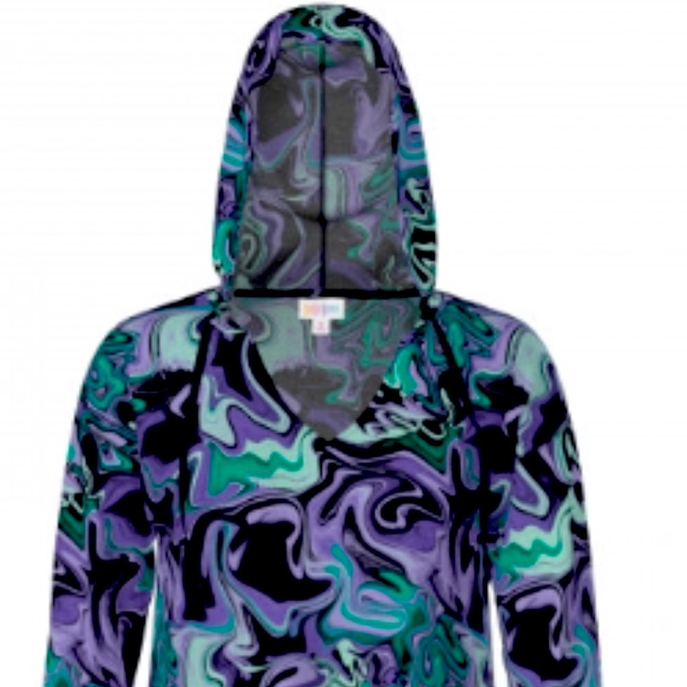 Lularoe Eliza Hoodie XL NWT